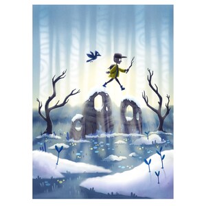 March Painting Art Print