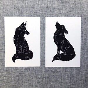 Spirit Animals 5x7 Illustration Art Print