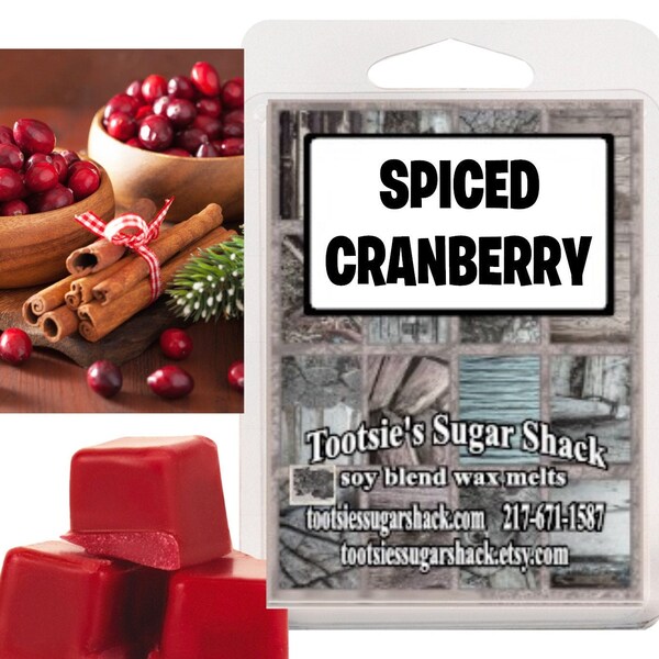 spiced cranberry wax melts, strong wax melts, spiced cranberry wax tarts