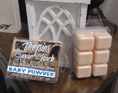 baby powder wax melts - nursery scent wax melts - strong baby powder wax tart melts