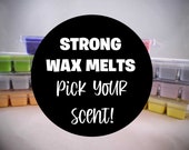 WAX MELTS - Choose Your Scent - strong wax tart melts - soy blend wax melts - wax melts for warmer - cheap lasting wax melts