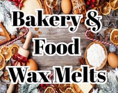 bakery and food type wax melts - Choose Your Scent - strong wax tart melt - soy blend wax melts - wax melt for warmer - cheap wax melt