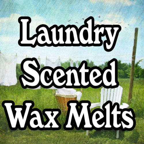 Laundry Scented Wax Melts Choose Your Scent Strong Linen Etsy