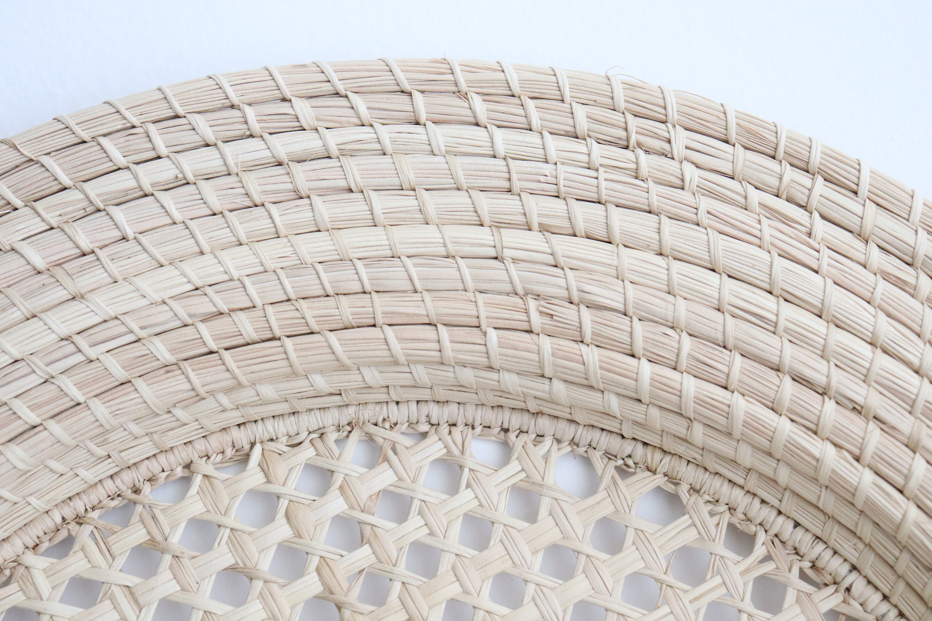 Straw/iraca Charger Plate Etsy