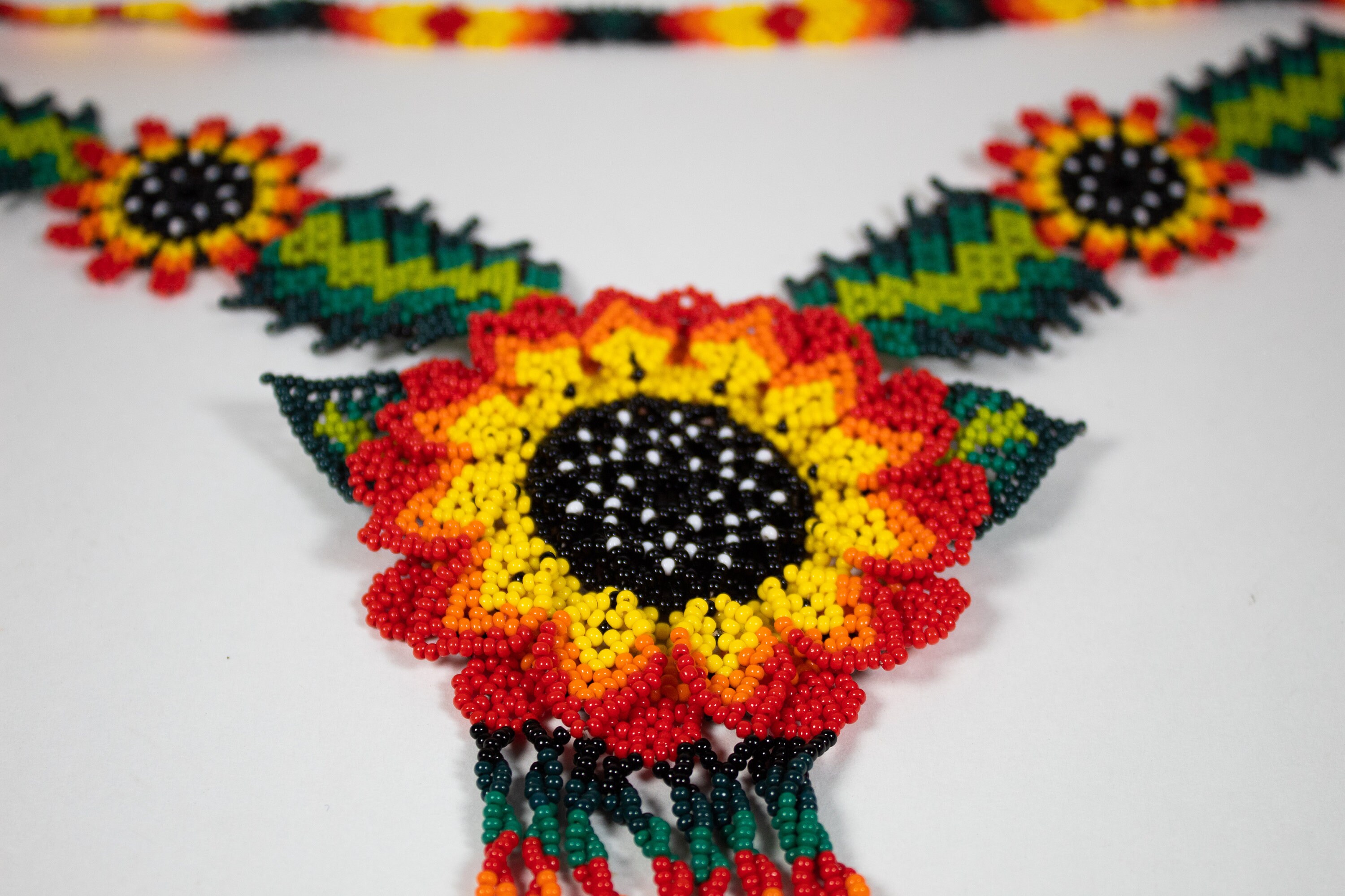 Tribal Necklace Kuna Tribe Guna Hand Made Native Beaded Bracelets