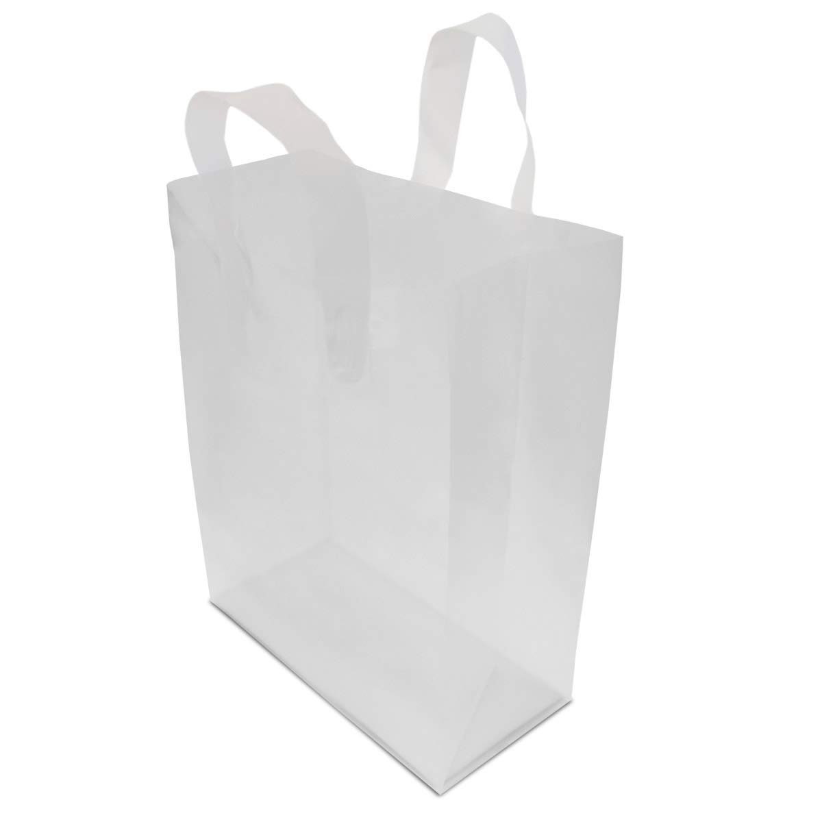 Clear Plastic Bags with Handles Small Shopping Bags with Etsy