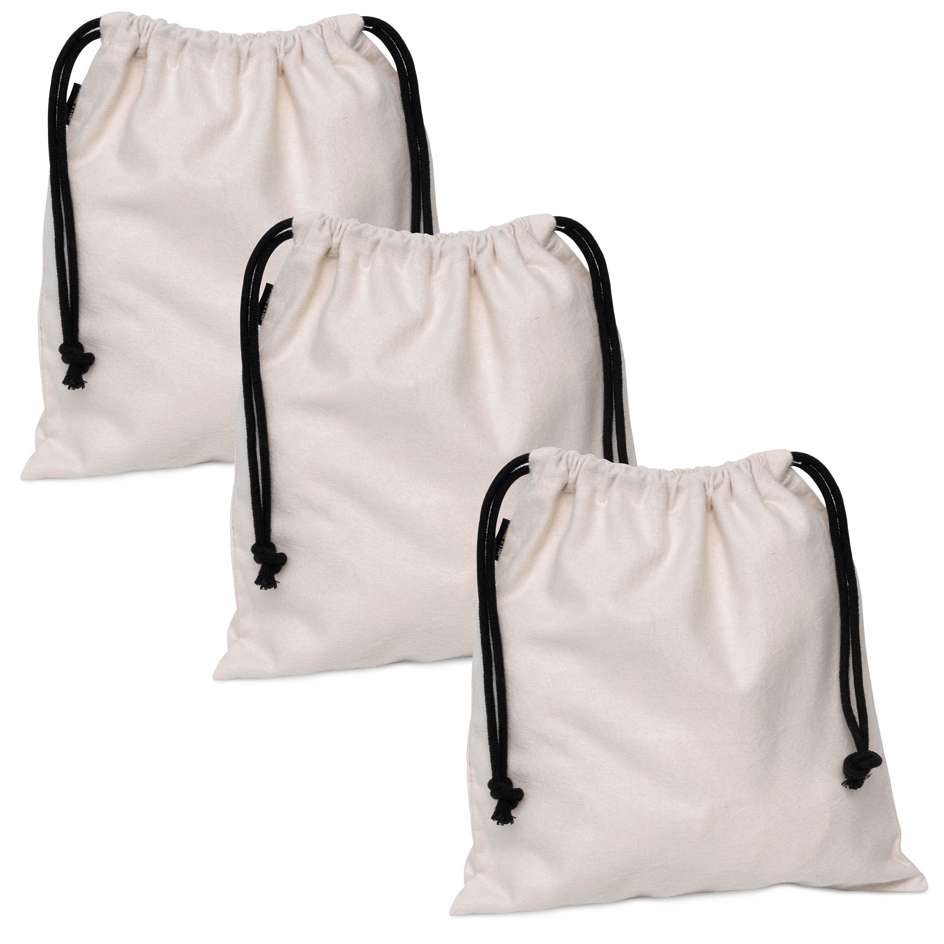 10 Pack Dust bag for handbag - 4 Sizes Clear Purse Storage Beige-10PCS