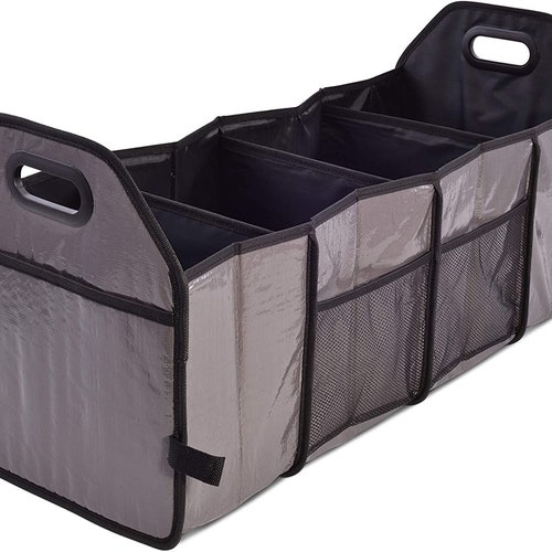 Foldable Trunk Organizer Functional Cargo Storage Divider Bag Etsy