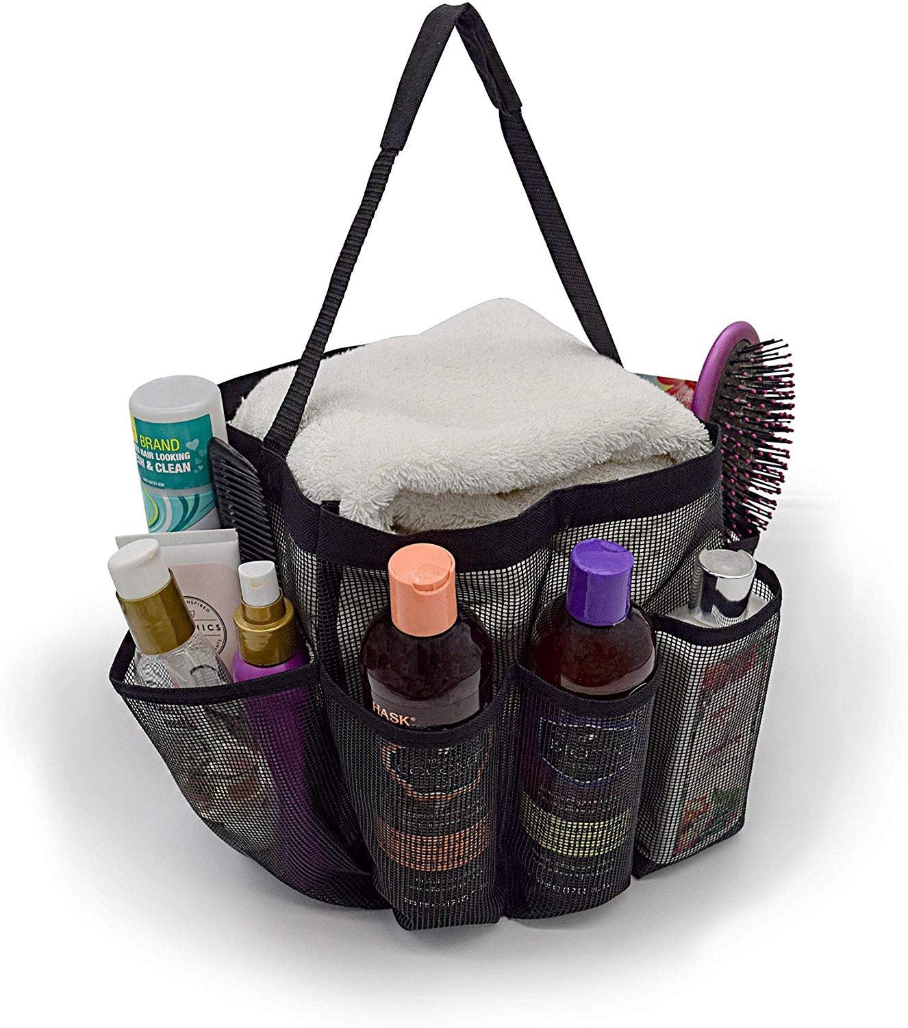 Shower Caddy Personalized, Waterproof Canvas Tote Bag, College Dorm Shower  Organizer 