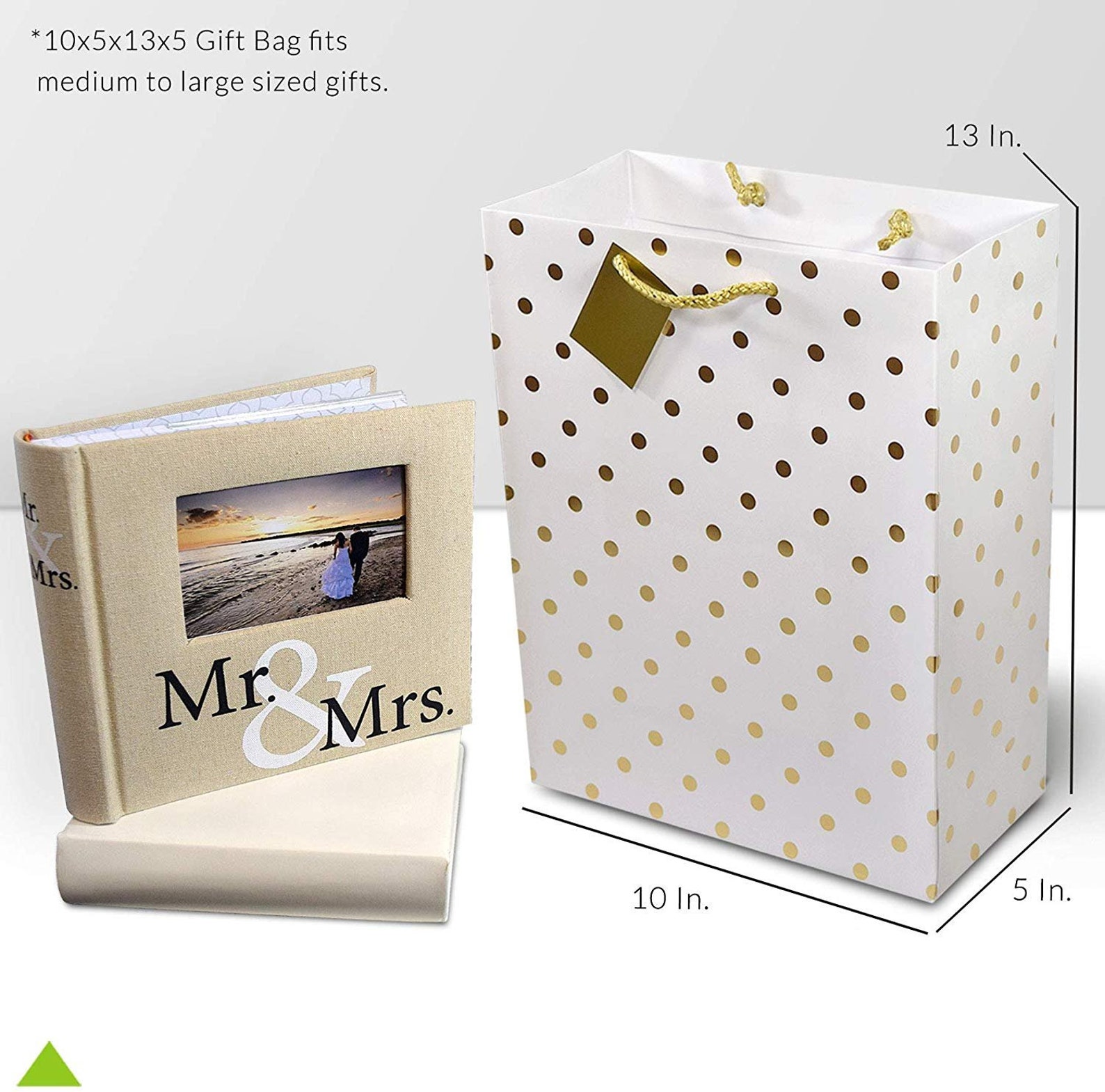 Metallic Gold Paper Gift Bags With Handles Chevron Polka Dot Etsy