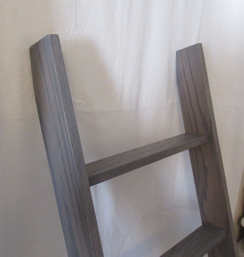 Solid Oak Blanket Ladder Quilt Ladder Wood Farmhouse Decor Etsy