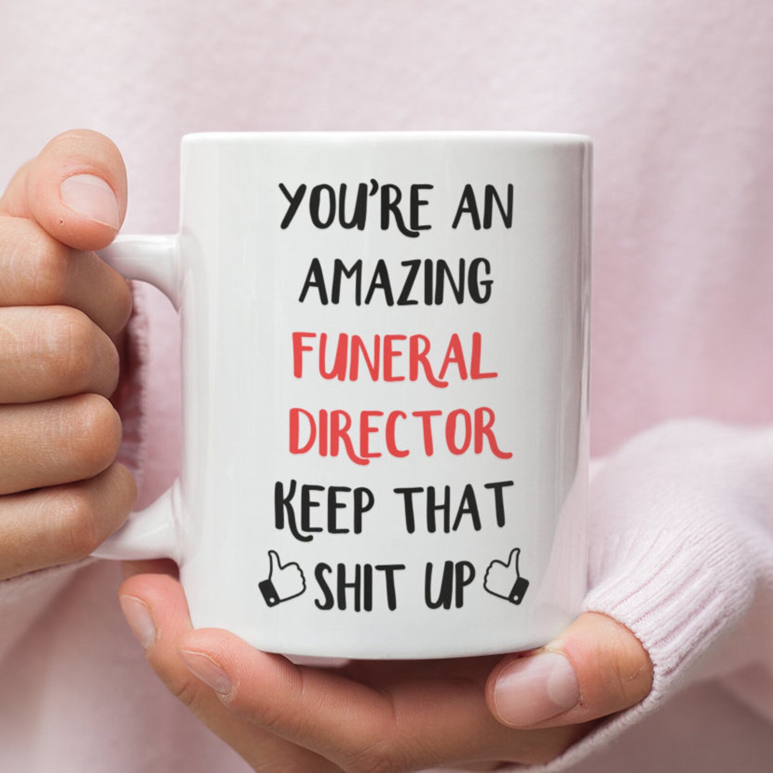 Funeral Director Gift Mug For Funeral Director Funeral Etsy