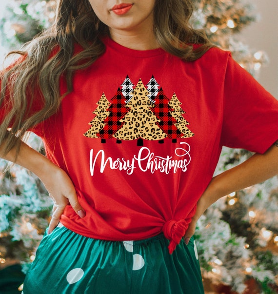 cheetah christmas shirt