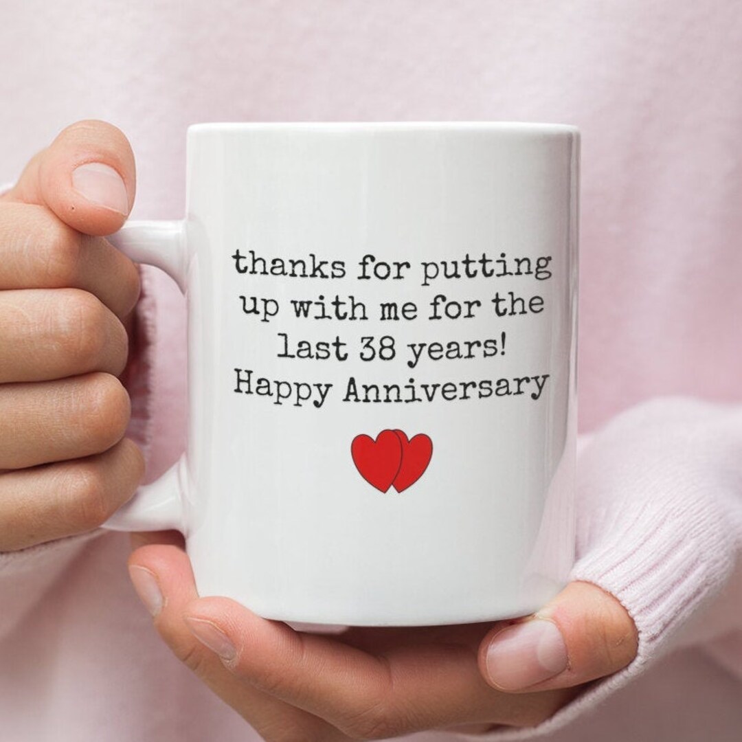 38th Anniversary Gift for Husband, 38 Year Anniversary Gift for Him ...