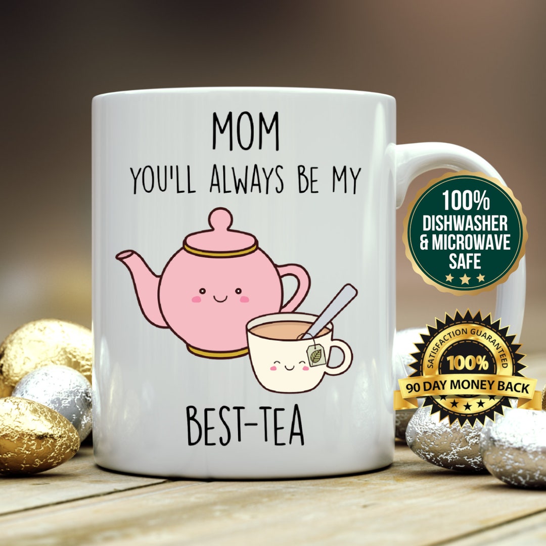 Personalized Mom Besttea Mug Gift for Mothers Day Funny Etsy