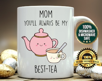 Personalized Mom Best-Tea Mug, Gift for Mothers day - Funny Gift For Mother, Birthday Gift, Mothers Day, Gift for mom, bestie, custom gift