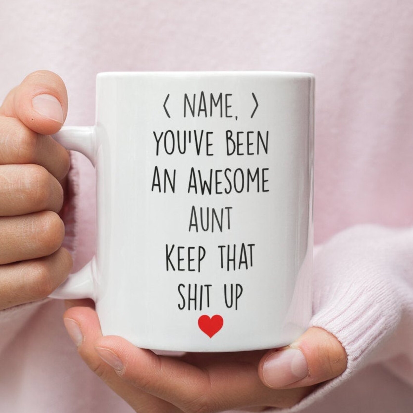 Personalized Gift for Aunt Aunt Gifts Custom Aunt Mug Aunt Etsy
