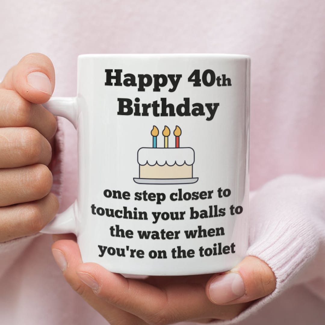 Funny 40th Birthday Gift for Him Gift for 40th Birthday 40th