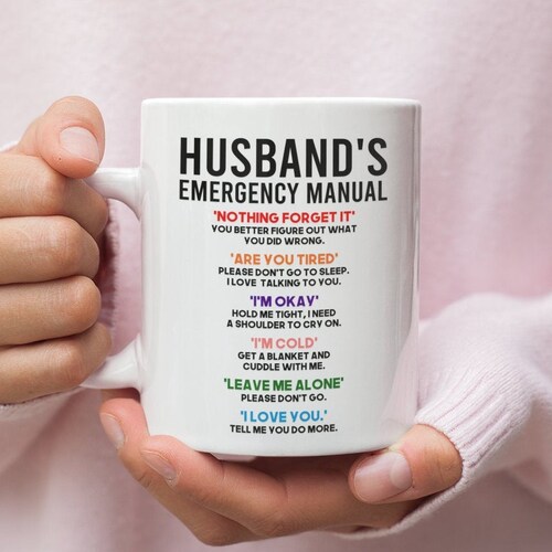 Husband Mug Valentines Day Gift for Husband Funny Gift for Etsy