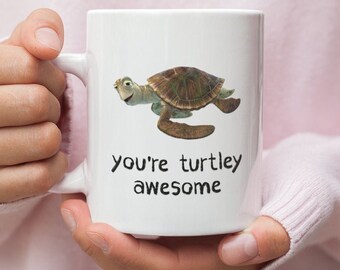 Cute Turtle Gift - Turtle Mug - Turtle Lover Gift - Turtle Coffee Mug for Turtle Owner