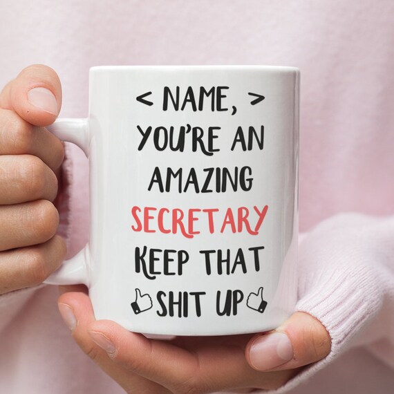 Personalized Gift for Secretary Secretary Gift Secretary Etsy