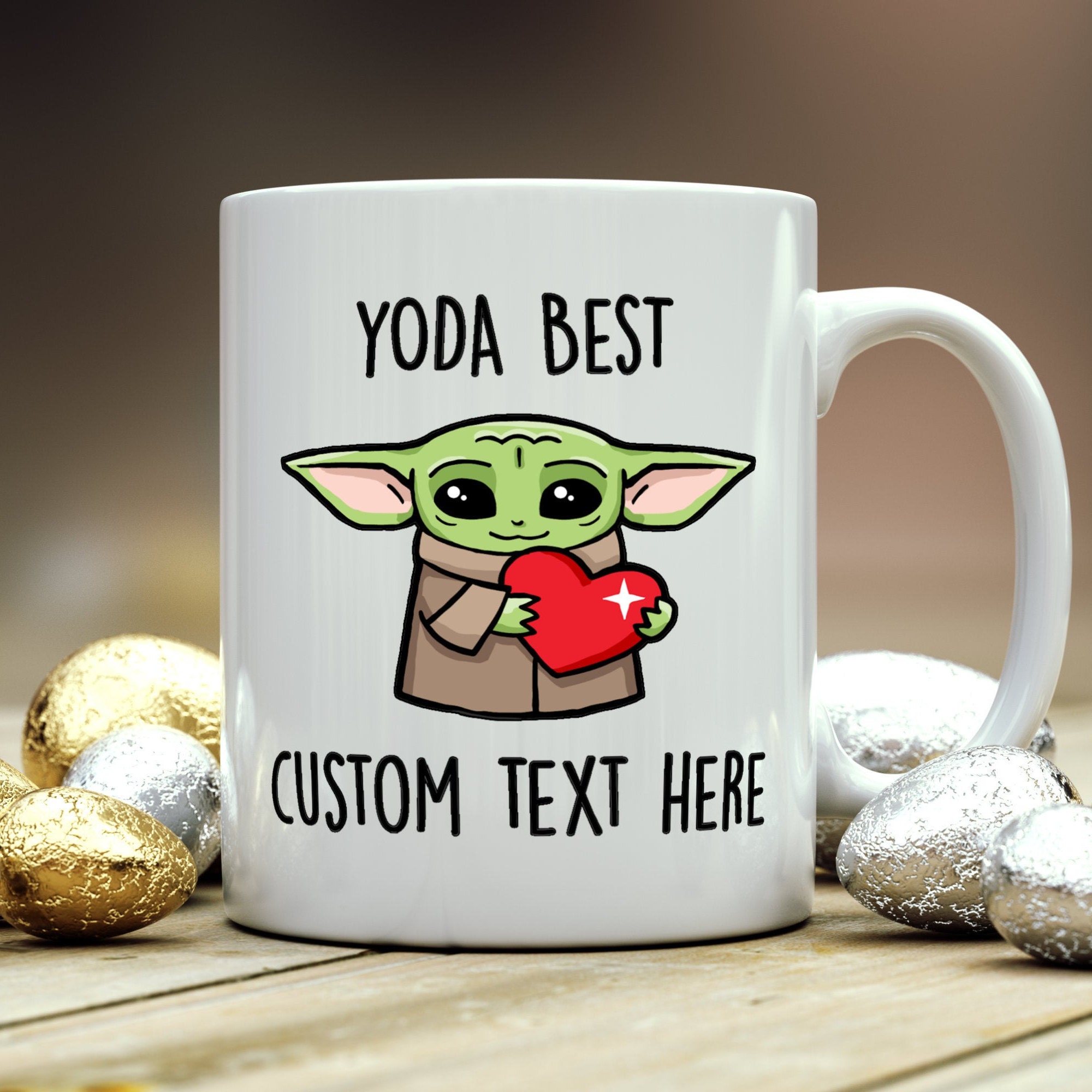 Baby Yoda Mug Custom Yoda Best Mug for Christmas Custom Baby -  Hong  Kong