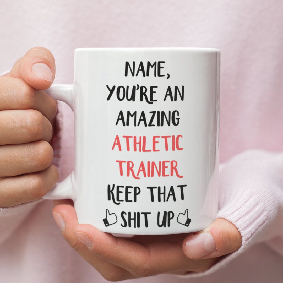 Personalized Gift for Athletic Trainer Athletic Trainer Gift Etsy