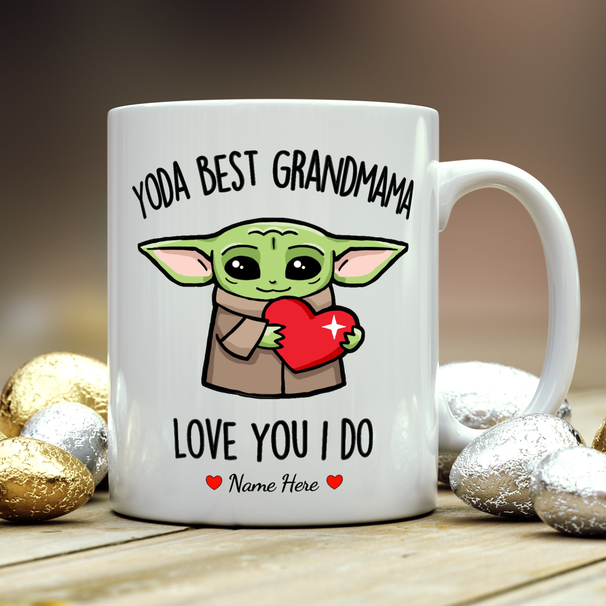 Grandmama Gifts, Yoda Best Grandmama, Funny Gift for Grandmama