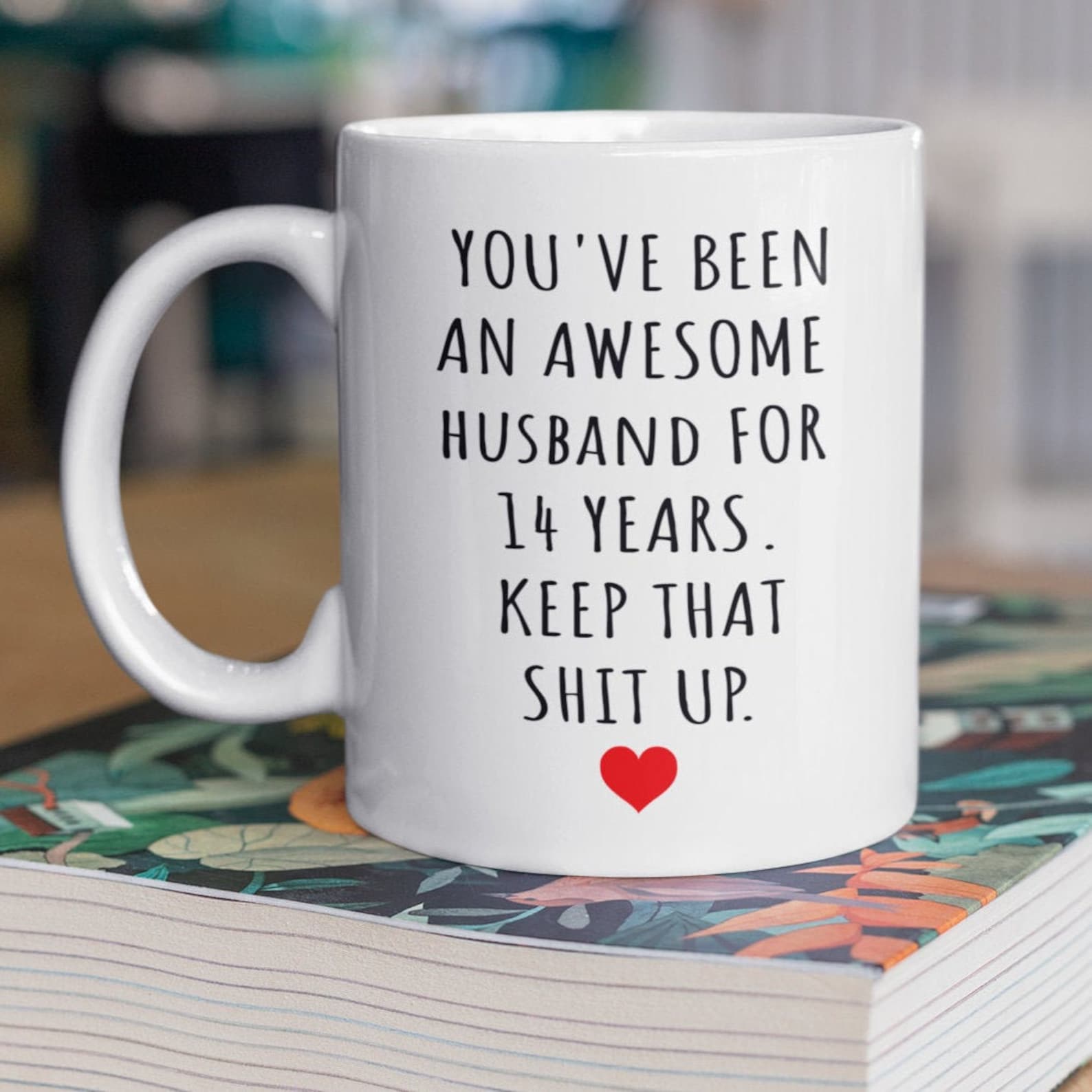 14th Anniversary Gift For Husband 14 Year Anniversary Gift