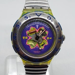 Vintage Swiss Swatch Stretch Band