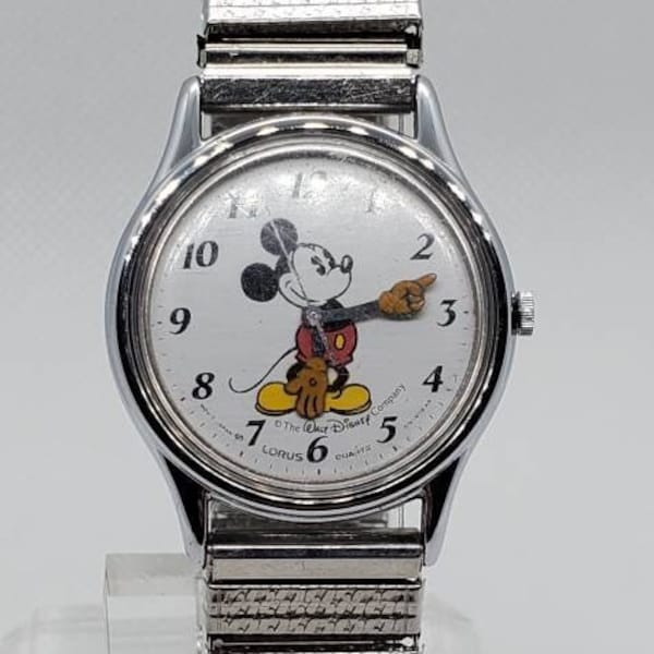 Montre vintage Lorus Mickey Mouse