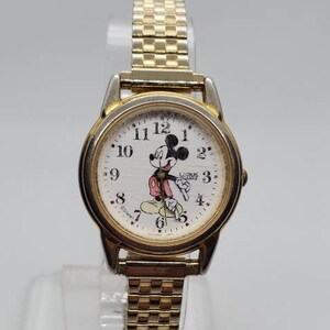 Vintage Womens Lorus Mickey Mouse Watch