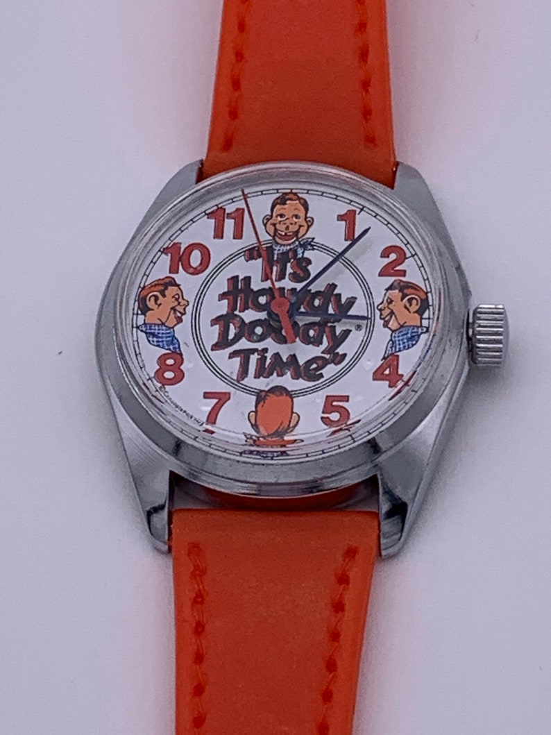Howdy Doody Wind up Watch 1987 Etsy