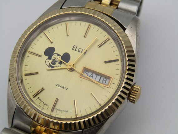 Elgin Mickey Mouse Watch