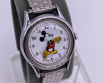 Vintage Lorus Mickey Mouse Watch Etsy