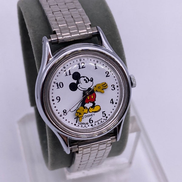 Montre vintage Lorus Mickey Mouse