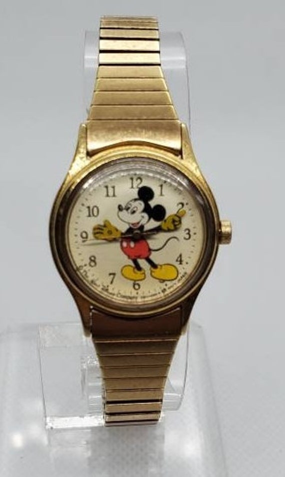 Vintage Mickey Mouse Watch Womens