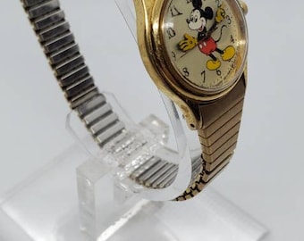 Vintage Mickey Mouse Watch Womens