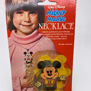 Vintage Mickey Mouse Necklace image 1