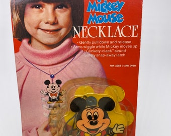 Collar Vintage de Mickey Mouse