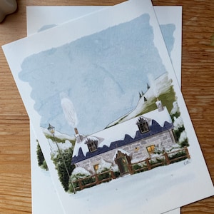 Cartolina "Casa scozzese" - A6 immagine 2