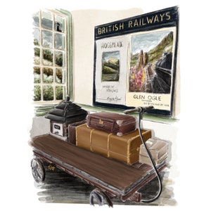 Carte postale "Balade à Glenfinnan" - A6