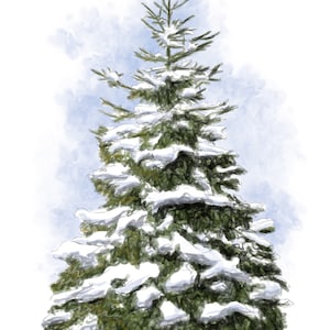 Postal "Árbol de Navidad" - A6