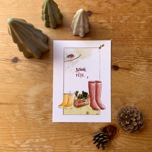 Carte postale "Bonne fête" - A6