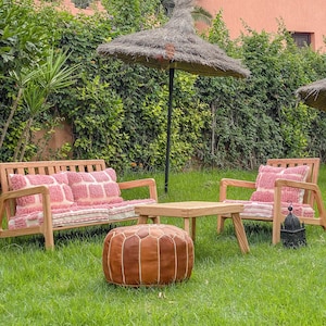 Mid Century Modern Sofa Sectional, Accent Chair, Outdoor Furniture, Patio Furniture, Garden Bench Outdoor , Outdoor Bench, Patio Bench