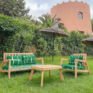 Mid Century Modern Sofa Sectional, Accent Chair, Outdoor Furniture, Patio Furniture, Garden Bench Outdoor , Outdoor Bench, Patio Bench