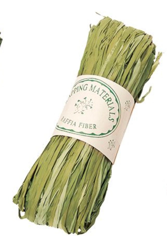 Design Item Raffia Fiber -Green