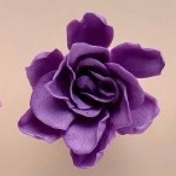 Preserved Flower Gardenia Jasmine - Lavender Purple