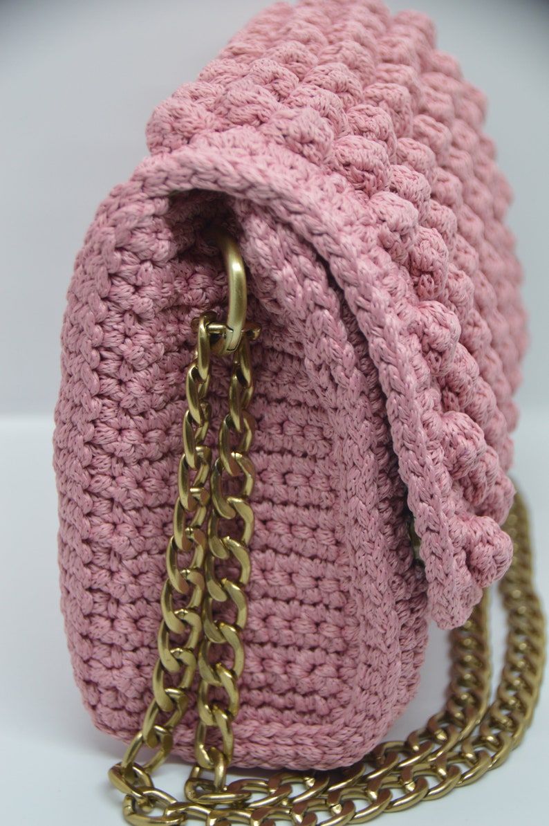 luxury knitting bolsas