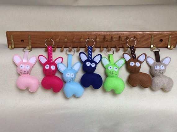 felt keychain